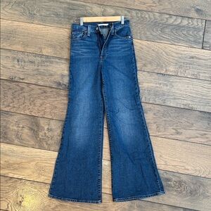 Stylish Indigo Wide Leg Jeans for Women